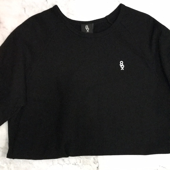 MENS 89 BLACK SWEATER SHIRT SIZE XXL - Picture 1 of 3
